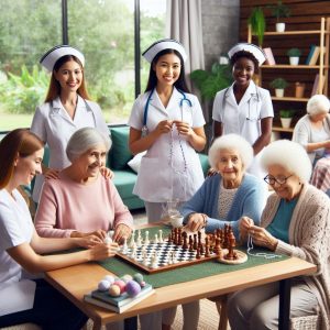 Cuidados Auxiliares de Enfermería en Residencias de Personas Mayores