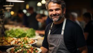 Servicio y atención al cliente en restaurante