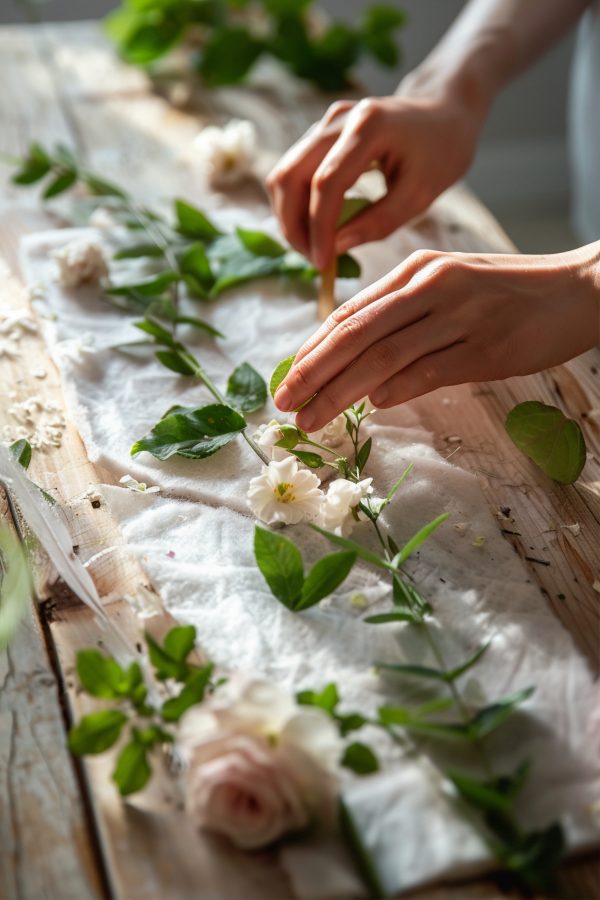 Organización de las Actividades de Floristería